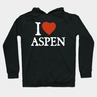 I Love Aspen Hoodie